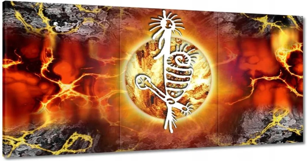 Festmények 120x60 Kozmikus találkozás