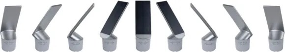 Paulmann 94261 - LED/1,2W IP44 Napelemes érzékelős fali lámpa ILIAS 3,7V