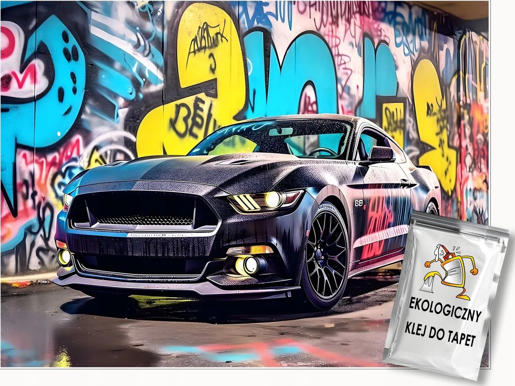 Fotótapéta Autó Fiú Ifjúsági Graffiti Tapéta Gyerekeknek 400x280