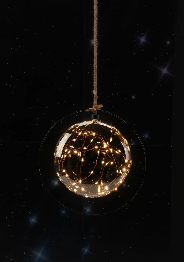 Glow világító dísz 18 cm átmérőjű