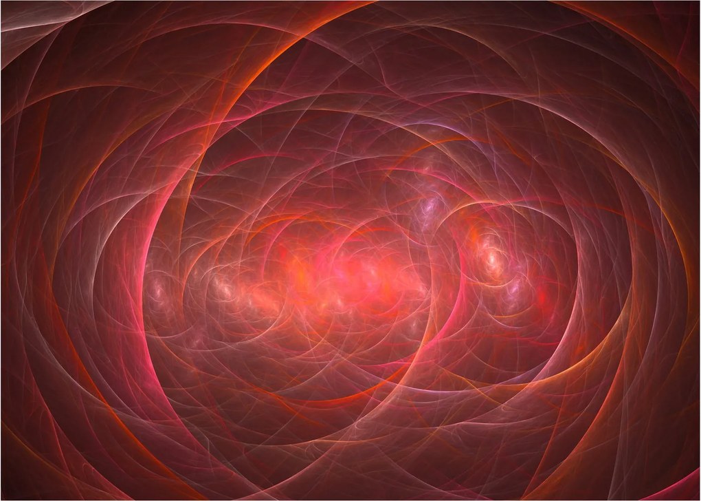 Modern absztrakt kép (üvegen) (70x50 cm)