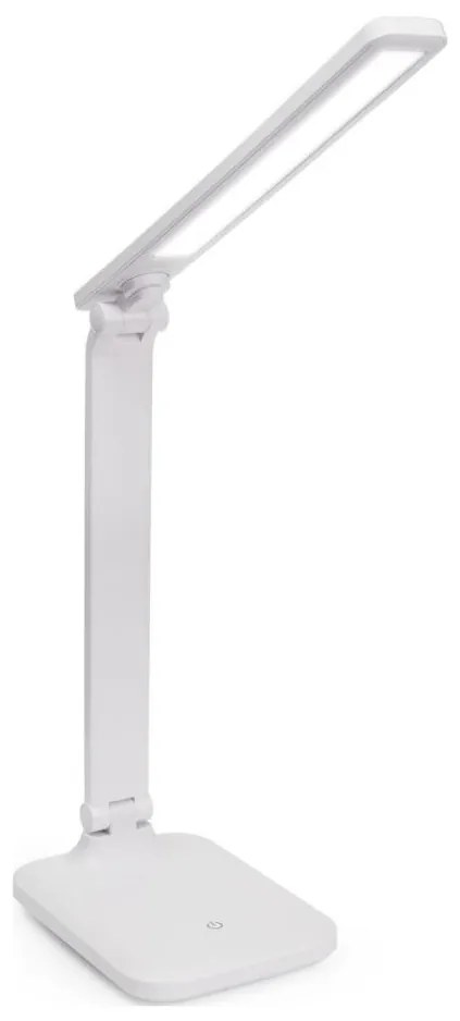 Dimmelhető, érintésvezérlésű LED asztali lámpa USB-porttal REMUS LED/5W/230V fehér