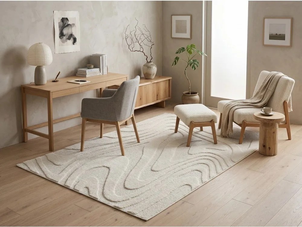 Krémszínű szőnyeg 120x170 cm Dune – ESTE