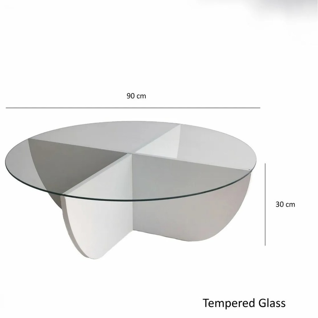 Lily White dohányzóasztal