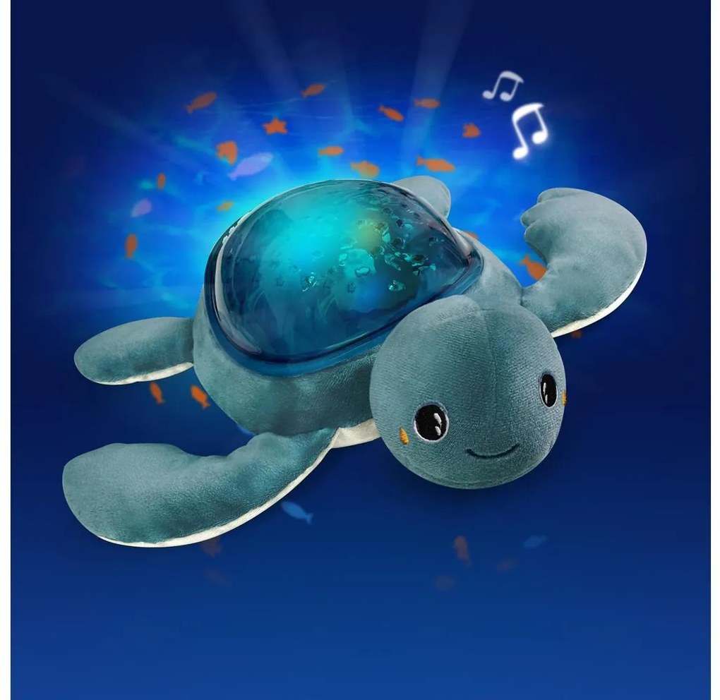 PABOBO - AQUA DREAM USB projektor s melodií, želva, 1200 mAh