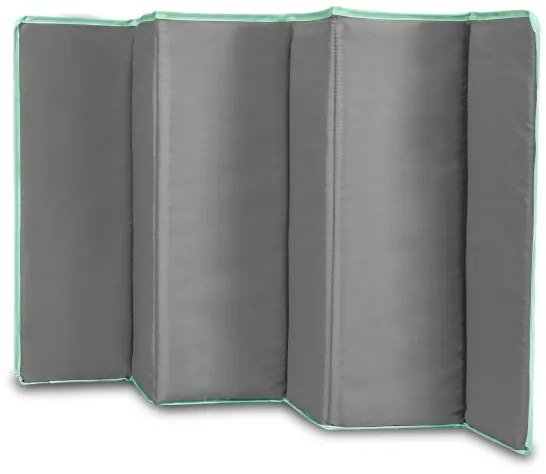 Lionelo - Utazóágy FLOWER türkiz