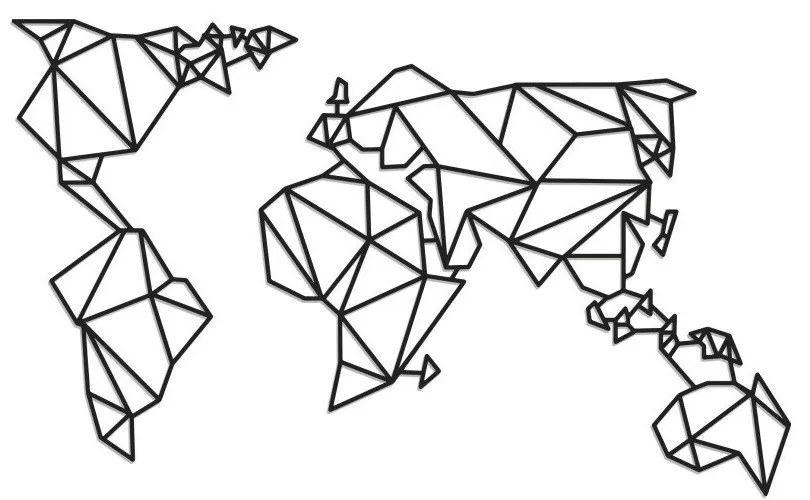 Worldmap fali dekoráció - Really Nice Things
