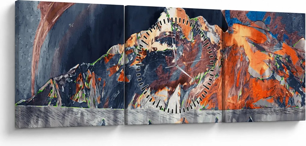 Kép - A sweathouse-ok illusztrációja (órával) (90x30 cm)