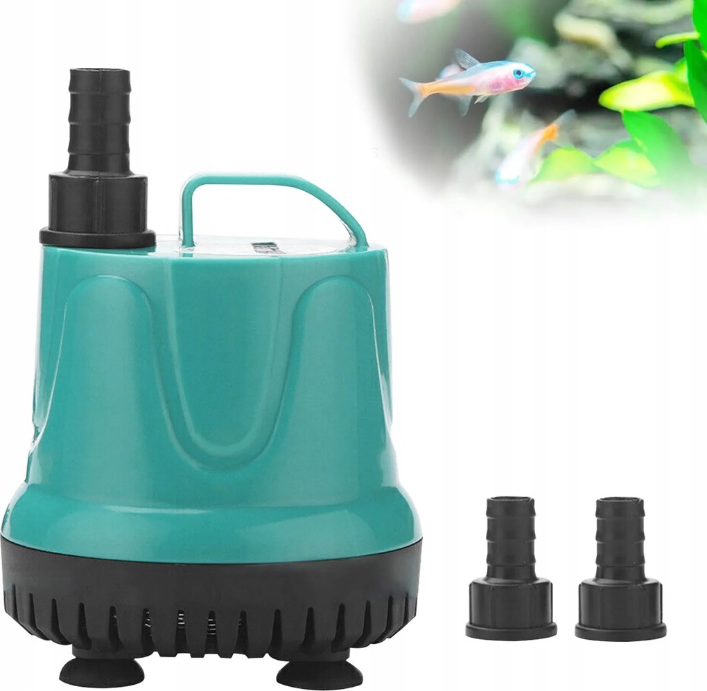 220V Kis Kerti Vízpumpa Akvárium Vízszökőkúthoz 25W