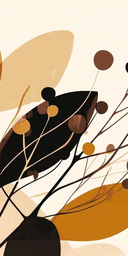 Poszter 50x100cm Őszi sziluettek