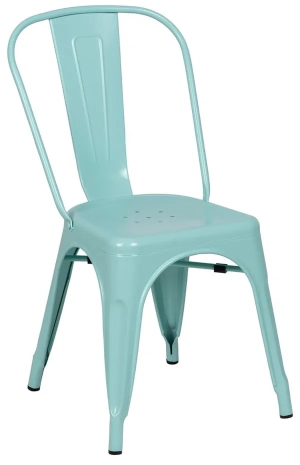 Türkiz fém étkezőszék szett 2 db-os – Ixia