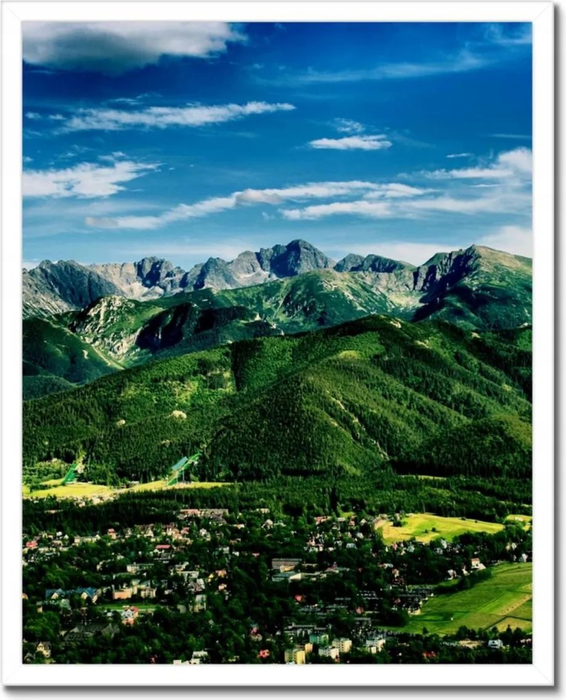Poszterek keretben 40x50 Tájkép Tátra Lengyel hegyek