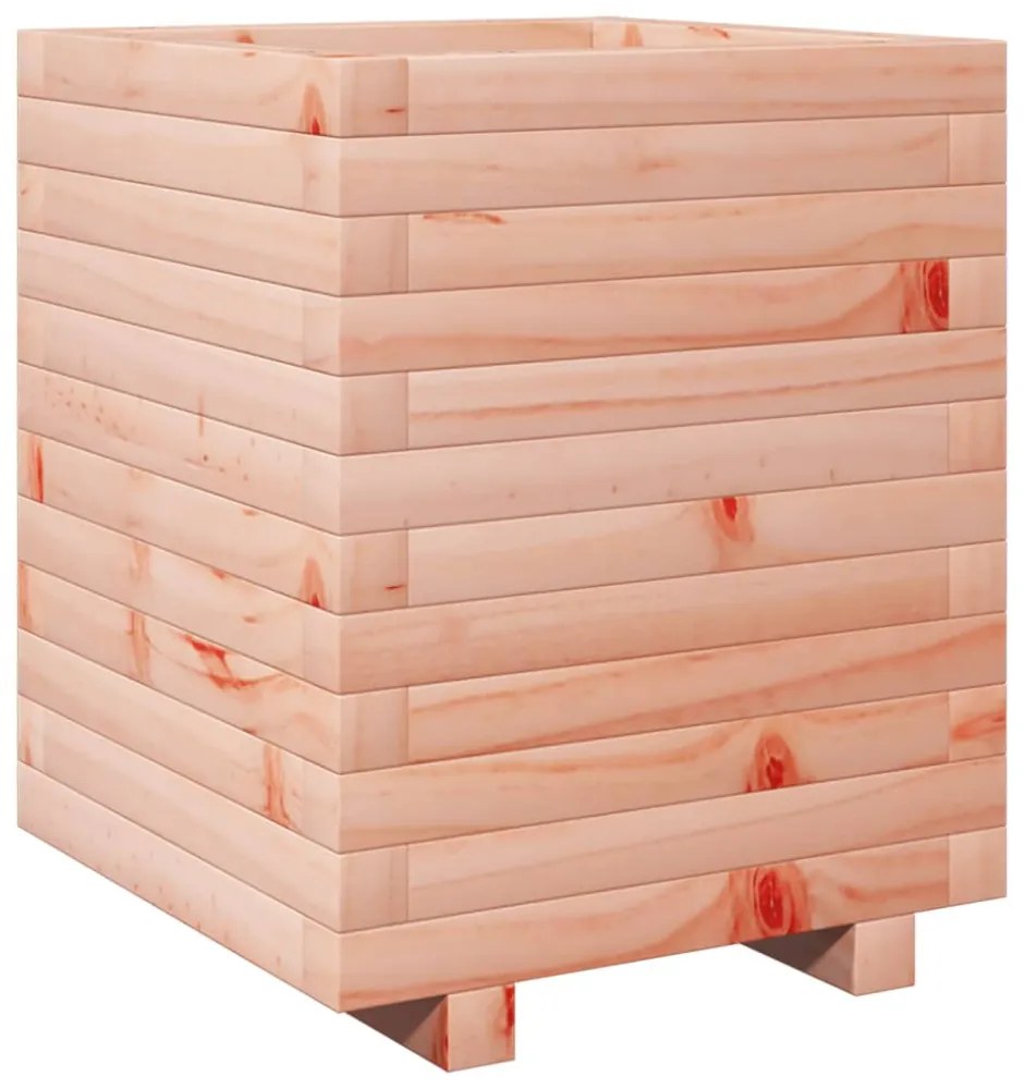 vidaXL tömör duglászfenyő kerti virágláda 40 x 40 x 49,5 cm