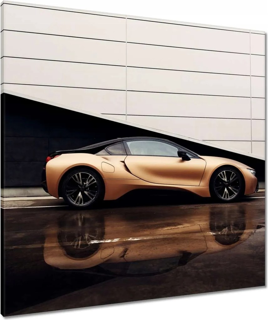 Vászonkép 80x80 Arany Bmw Autó
