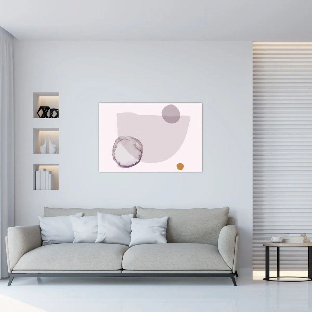 Kép - Lila minimalizmus N⁰2 (90x60 cm)