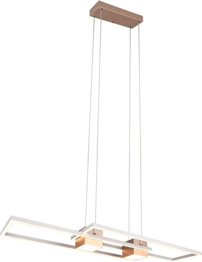 TRIO 347710465 ALBANY Modern Led Függesztett Lámpa Barna LED IP20