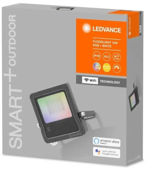 Ledvance - LED RGBW Reflektor SMART + FLOOD LED/10W/230V IP65 Wi-Fi
