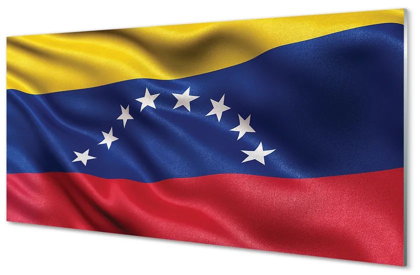 Üvegképek zászló Venezuela 100x50 cm