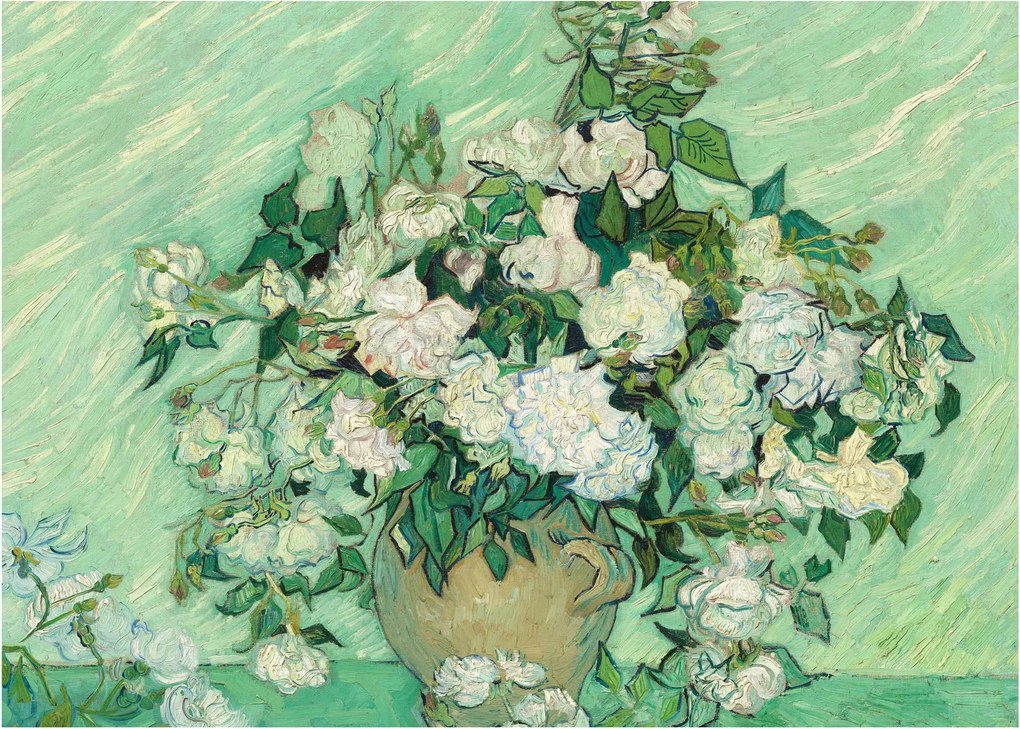 Kép - Vincent van Gogh, Roses, reprodukciók (70x50 cm)