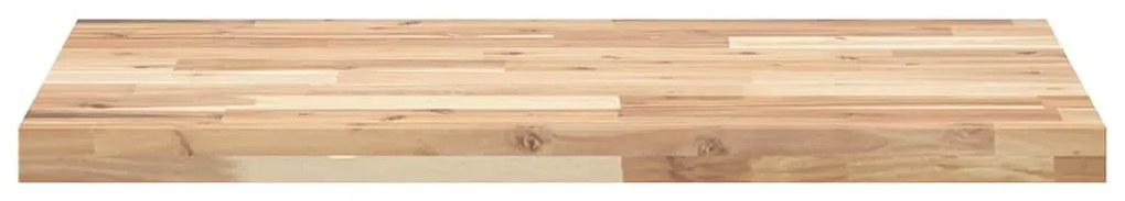 kezeletlen tömör akácfa íróasztallap 120 x 50 x 4 cm