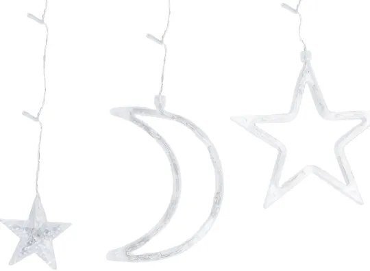 Aigostar - LED napelemes karácsonyi fényfüzér 120 db LED / 8 funkció 3×0,6 m 500 mAh IP65 meleg fehér
