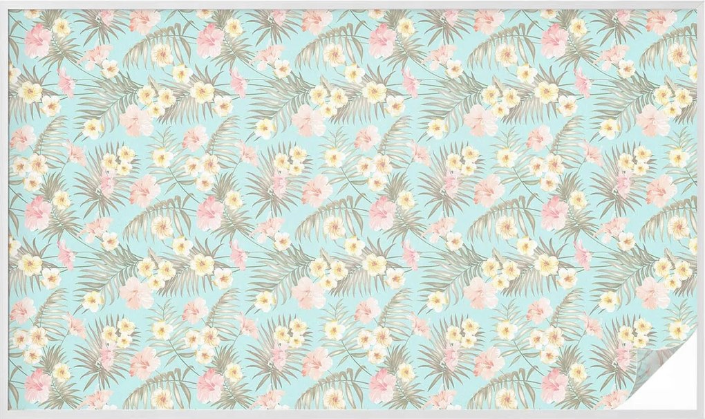 Ablakfólia öntapadós adatvédelem Trópusi minta 200x116