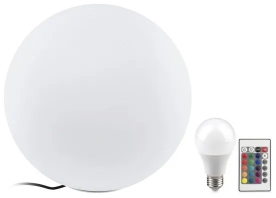Eglo 55788-LED RGBW Kültéri lámpa MONTEROLO-C 1xE27/9W/230V IP65 átm. 50 cm + távirányító