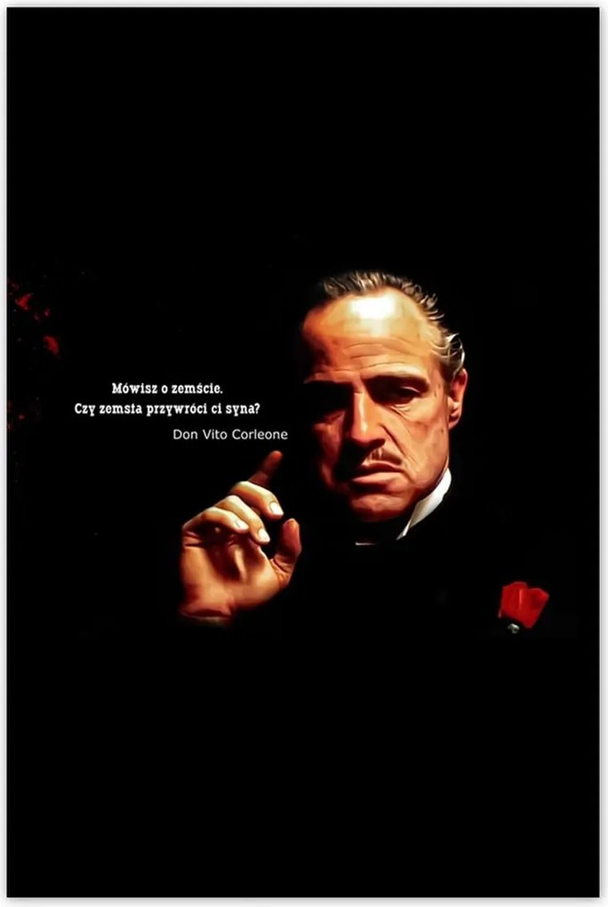 Poszterek 60x90 Godfather Don Idézetek