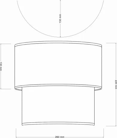 BRILAGI - LED fali lámpa BOHO ECO 1xE27/10W/230V bézs/krém