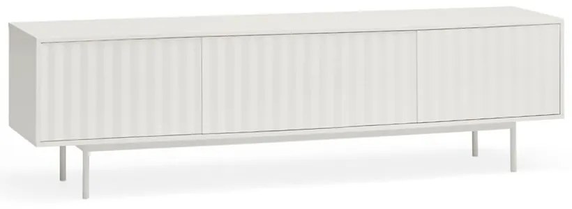 Fehér TV-állvány 180x52 cm Sierra – Teulat