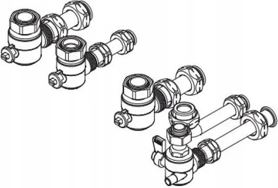 Csatlakozókészlet Thelia Condens 25-A kazánhoz Saunier Duval