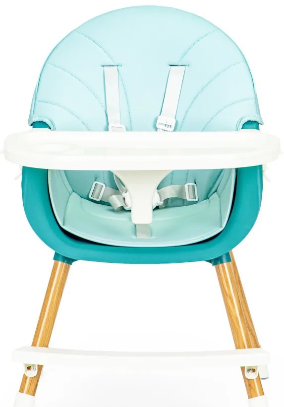 Etetőszék 2 az 1-ben kék