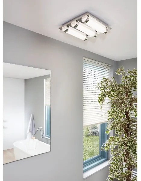 Eglo 97056 - LED Fürdőszobai mennyezeti lámpa TOLORICO 3xLED/7W/230V IP44