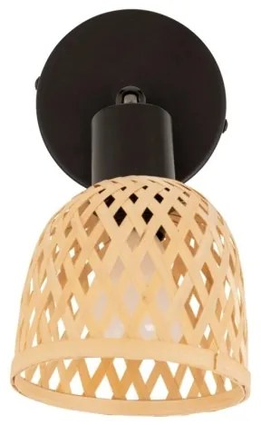 Atmosphera - LIO fali spotlámpa 1xE14/25W/230V bambusz