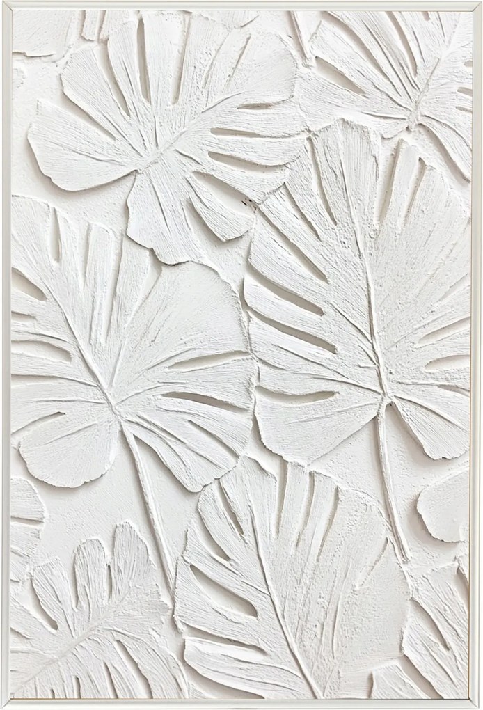 Poszter Keret Alumínium Dombormű Levél Lenyomat Monster Pálma 3D 40x60