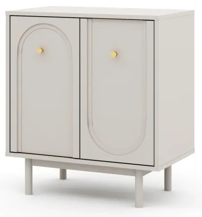 Komód Kasmír/Arany Színben. MAZOMA 2D 79 cm.