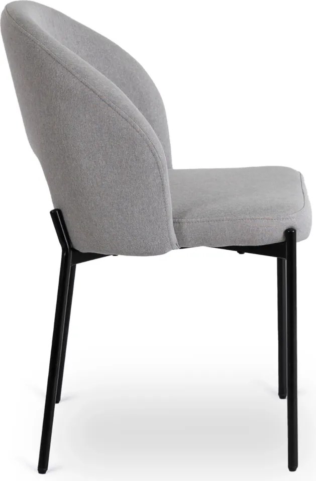 Szék szürke/fekete színben. BROS