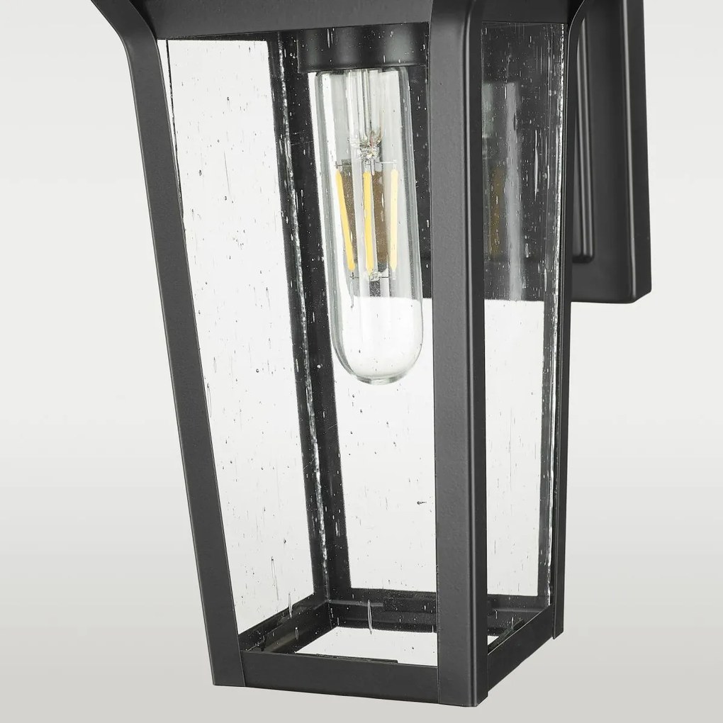 Cosmolight klasszikus fali lámpa zurich fekete cosw01609bk
