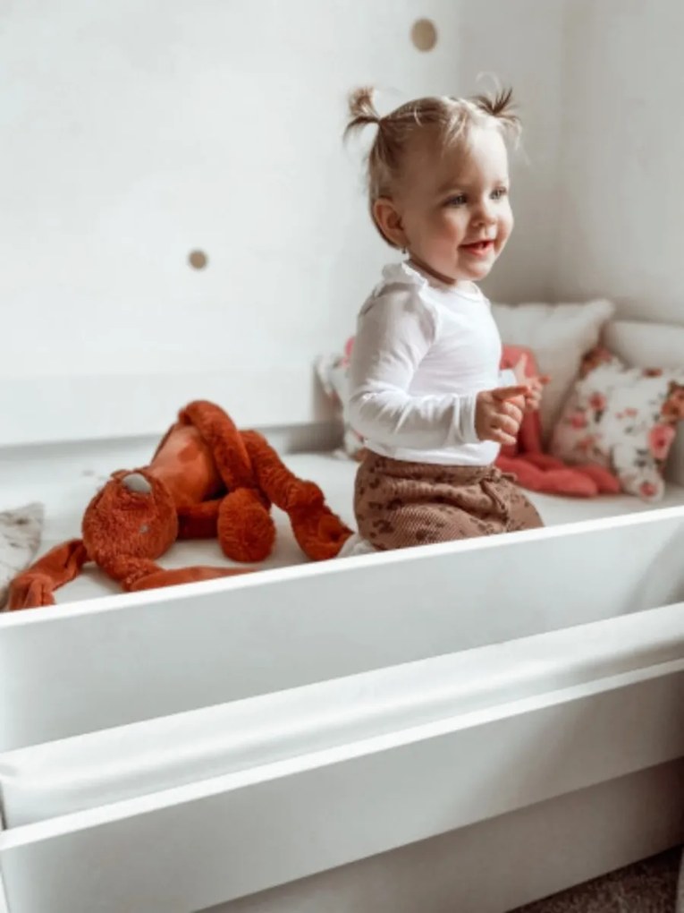 Ourbaby Loki fehér 140x70 cm