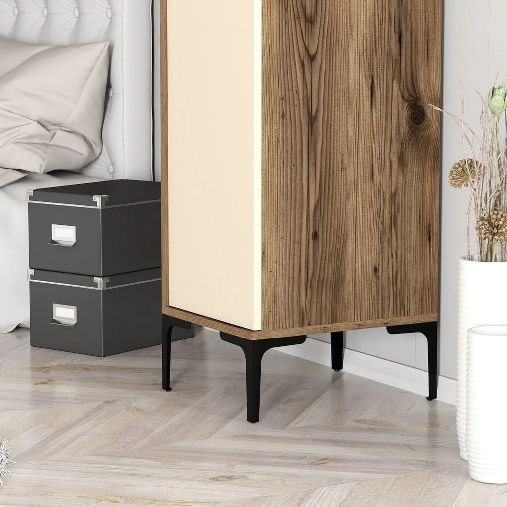 Kumsal S - Walnut, Cream
