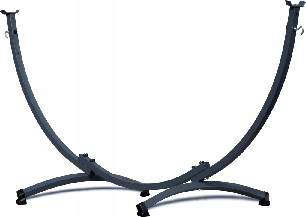 Kerti függőágy állvány Acél Erős Robusztus 200kg-ig, Lengyel