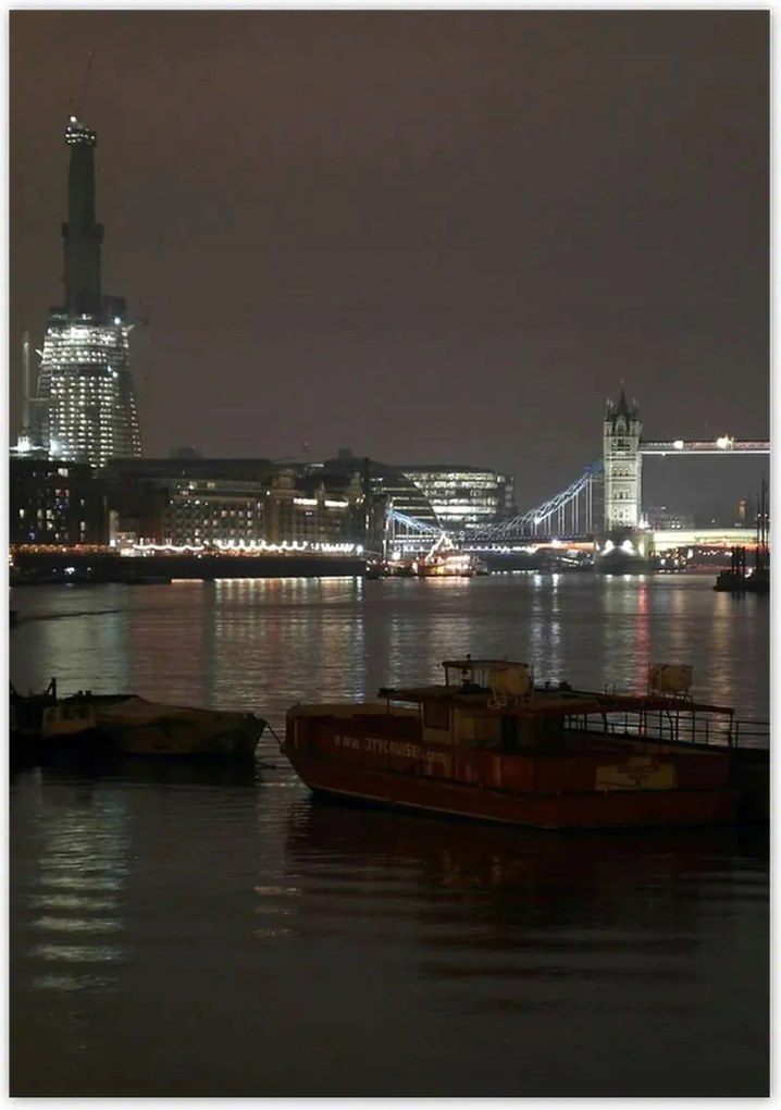 Poszterek 70x100 London éjszaka