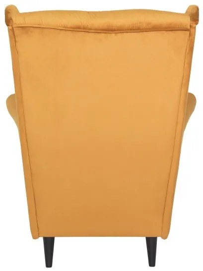 Harry Velvet fotel curry