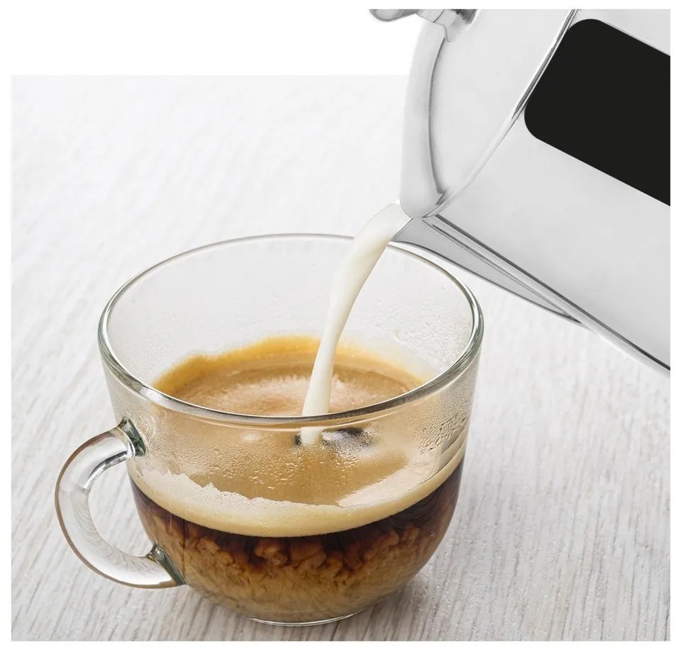 Ezüstszínű rozsdamentes acél vízforraló kanna 2,3 l Anett – Orion