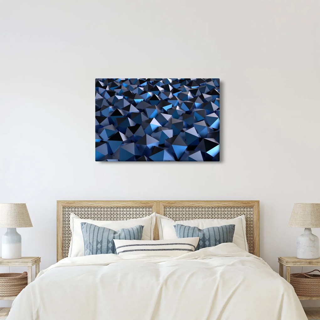 Absztrakciós kép (90x60 cm)