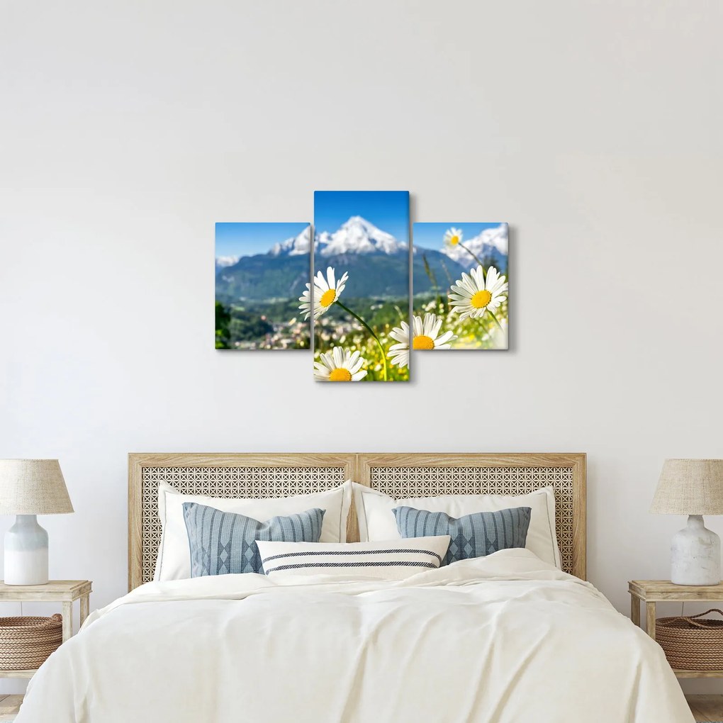 Kép - tavasz az Alpokban (90x60 cm)