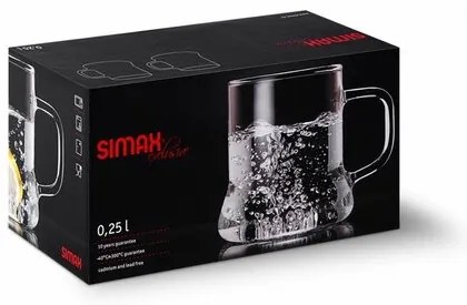 Simax 2522/2 üvegpohár Look 0,25 l, 2 db