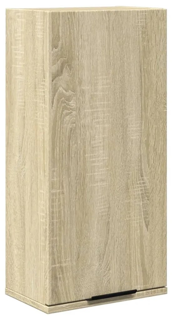 sonoma tölgy fali fürdőszobaszekrény 32 x 20 x 67 cm
