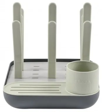 Beaba - Cumisüveg szárítóállvány zöld/szürke