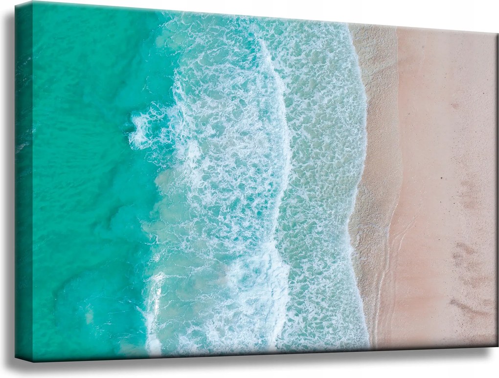 Vászonkép Óceán Hullámok Természet Tengerpart 60x40 cm Ajándéknak is tökéletes